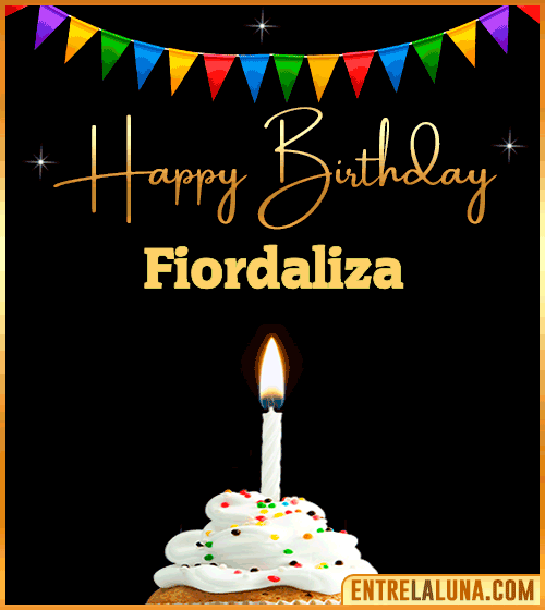 GiF Happy Birthday Fiordaliza